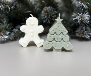 Набор свечей из соевого воска «Рождественский пряник»