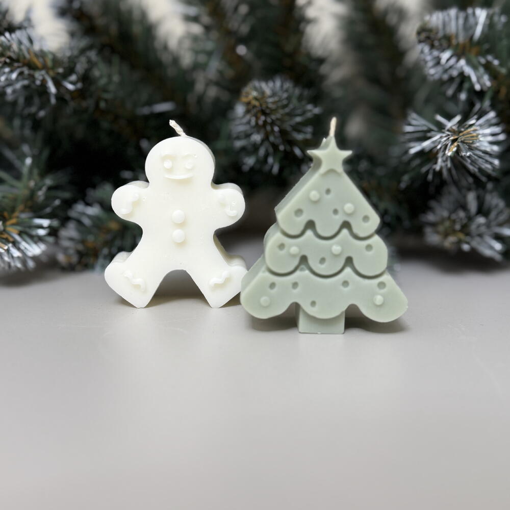 Набор свечей из соевого воска «Рождественский пряник»